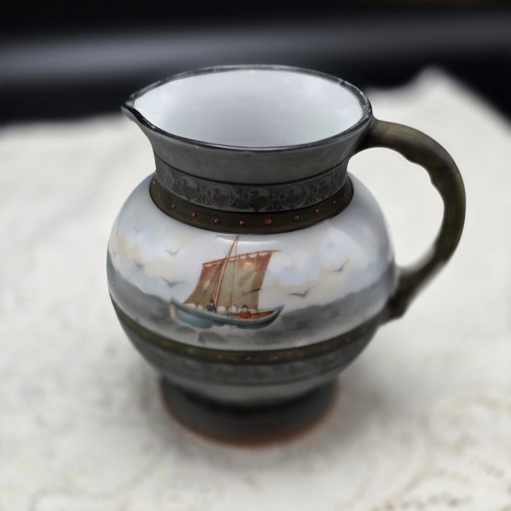 Vintage Royal Bayreuth Porcelain Pitcher